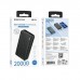 Батарея універсальна BOROFONE 20000mAh BJ55A Graceful Black (6941991111785)