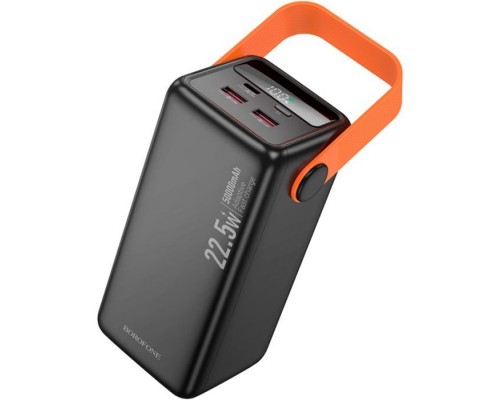 Батарея універсальна BOROFONE 50000mAh BJ66A Magnifico 22.5W PD/20W Black (6941991115158)