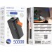 Батарея універсальна BOROFONE 50000mAh BJ66A Magnifico 22.5W PD/20W Black (6941991115158)
