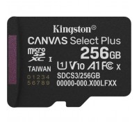 Карта пам'яті Kingston 256GB microSDXC class 10 UHS-I U1 V10 A1 Select Plus (SDCS3/256GBSP)