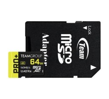 Карта пам'яті Team 64GB microSDXC class 10 UHS-I U3 V30 A2 Pro+ (TPPMSDX64GIA2V3003)