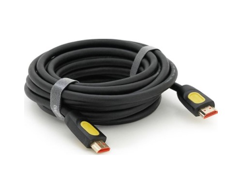 Кабель мультимедійний HDMI M to HDMI M 5.0m V2.0 4K UHD black VEGGIEG (YT-HDMI(M)/(M)HA-5/19714)