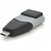Перехідник USB-C M to VGA F black Voltronic (YT-A-Type-C(M)/VGA(F)-B/27017)