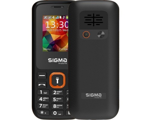 Мобільний телефон Sigma X-style 171 MINI Black-Orange (4827798813737)