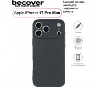 Чохол до мобільного телефона BeCover Apple iPhone 17 Pro Max Black (713762)