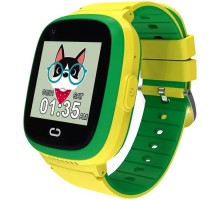 Смарт-годинник Canyon Sunny KW-48 Video 4G GPS Games Music Yellow/Green (CNE-KW48YG)