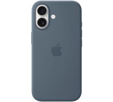 Чохол до мобільного телефона Apple iPhone 17 Silicone with MagSafe - Anchor Blue Model A3558 (MGEW4ZM/A)