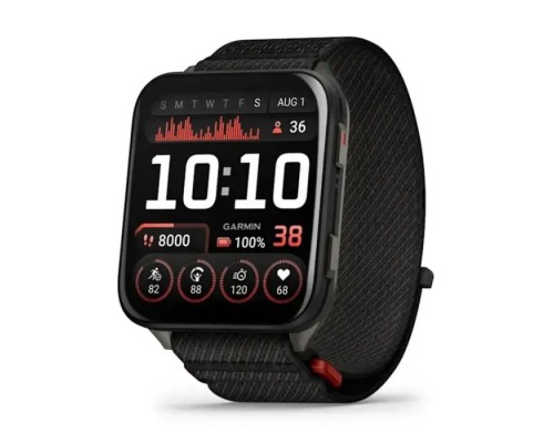 Смарт-годинник Garmin Venu X1, Black, GPS (010-02980-02)