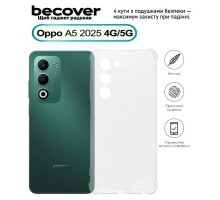 Чохол до мобільного телефона BeCover Anti-Shock Oppo A5 2025 4G/5G Clear (713815)