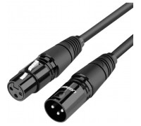 Кабель мультимедійний XLR M to XLR F 5.0m AV130 black Ugreen (20712)