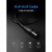 Кабель мультимедійний XLR M to XLR F 5.0m AV130 black Ugreen (20712)
