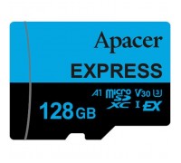Карта пам'яті Apacer 128GB microSDXC class 10 UHS-I U3 V30 A1 Express (AP128GMCEXG3X17-RA)