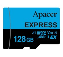 Карта пам'яті Apacer 128GB microSDXC class 10 UHS-I U3 V30 A1 Express (AP128GMCEXG3X17-RA)