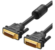 Кабель мультимедійний DVI M to DVI M 3.0m 24+1pin DV101 black Ugreen (11607)