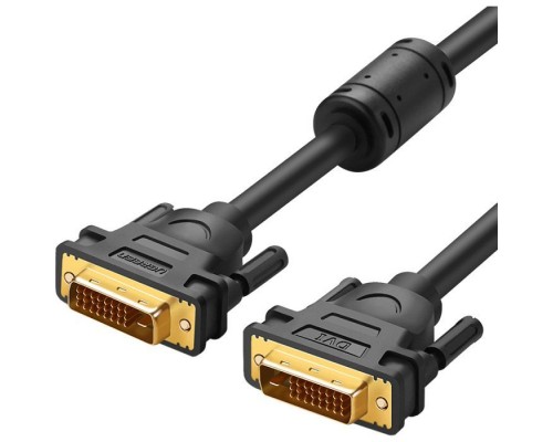 Кабель мультимедійний DVI M to DVI M 3.0m 24+1pin DV101 black Ugreen (11607)