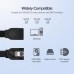 Кабель для передачі даних SATA 3 Data Cable 0.5m US217 Black Ugreen (30796)