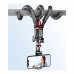 Штатив RTAKO C03 Octopus Extendable Tripod Selfie Stick (with Detachable Phone Holder) Black (6942063212416)