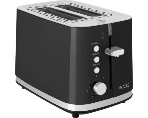 Тостер ECG ST 2766 Vintage Nero