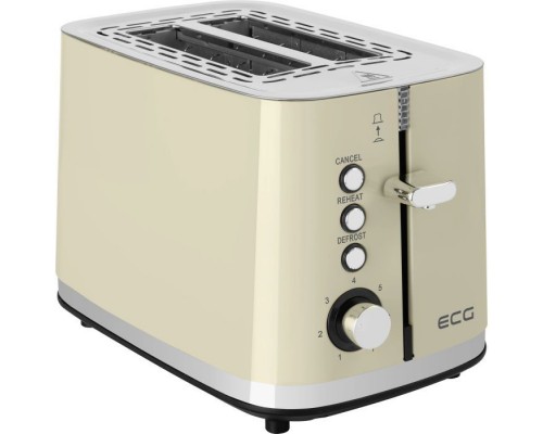 Тостер ECG ST 2766 Vintage Vanilla