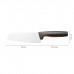 Кухонний ніж Fiskars Functional Form Santoku 16 см (1057536)