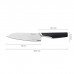 Кухонний ніж Fiskars Taiten шеф середній 16 см (1066832)