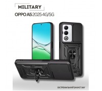Чохол до мобільного телефона BeCover Military Oppo A5 2025 4G/5G Black (714572)