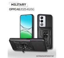 Чохол до мобільного телефона BeCover Military Oppo A5 2025 4G/5G Black (714572)