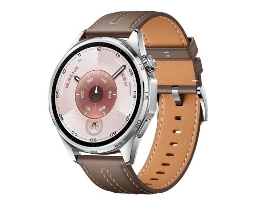 Смарт-годинник Huawei WATCH GT 6 46mm Brown Leather (55020FTW)