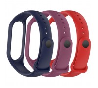 Ремінець до фітнес браслета Armorstandart комплект 3шт Xiaomi Mi Band 7/6/5 New Style Utility (ARM75069)