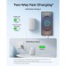 Батарея універсальна Anker 10000mAh Nano 45W, Built-In USB-C Cable, White (A1638H21)