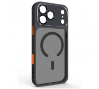 Чохол до мобільного телефона Armorstandart Unit-C MagCase SE Apple iPhone 17 Pro Max Black Orange (ARM86322)