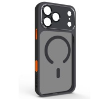 Чохол до мобільного телефона Armorstandart Unit-C MagCase SE Apple iPhone 17 Pro Max Black Orange (ARM86322)