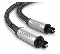 Кабель мультимедійний Optical Toslink 1.0m AV108 black Ugreen (10539)