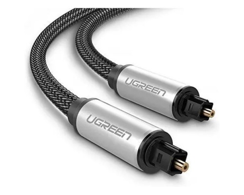 Кабель мультимедійний Optical Toslink 1.0m AV108 black Ugreen (10539)