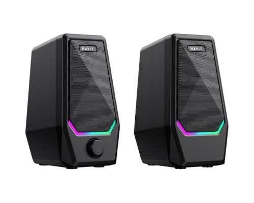 Акустична система Havit SK768 USB RGB Black (6939119042585)