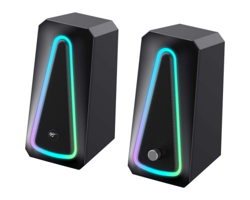 Акустична система Havit HV-SK208 PRO USB RGB Black (6939119052256)