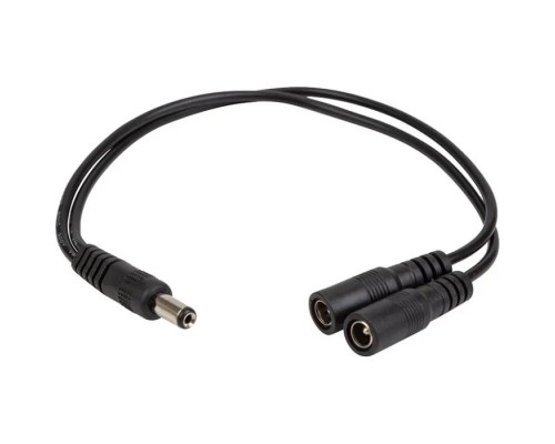 Кабель живлення DC M to 2xDC F 5.5x2.1mm PowerPlant (CA914890)