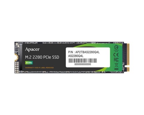 Накопичувач SSD M.2 2280 256GB Apacer (AP256GAS2280Q4L-1)