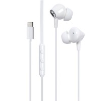 Навушники Vention Echo Lite USB-C In-Ear Wired White (GBBWAV)