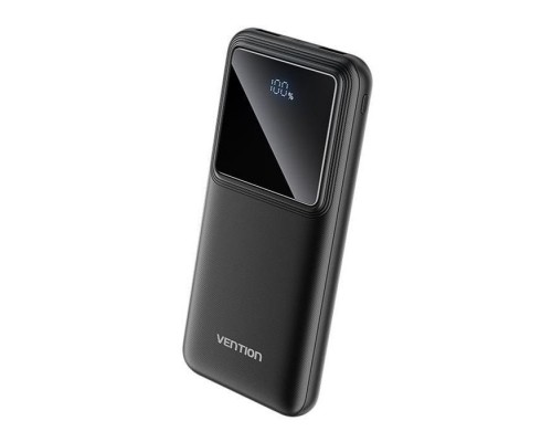 Батарея універсальна Vention 10000 mAh 22.5W Black LED Display Type (FHKB0)