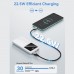 Батарея універсальна Vention 10000 mAh 22.5W Black LED Display Type (FHKB0)