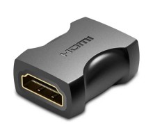 Перехідник HDMI F to HDMI F black Vention (AIRB0)