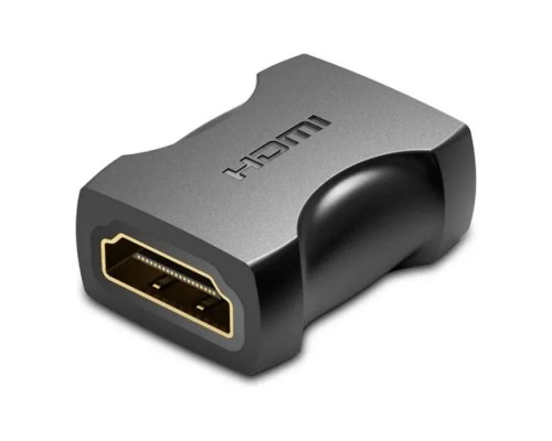Перехідник HDMI F to HDMI F black Vention (AIRB0)