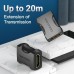 Перехідник HDMI F to HDMI F black Vention (AIRB0)