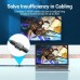 Перехідник HDMI F to HDMI F black Vention (AIRB0)