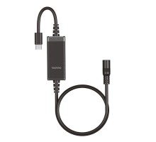 Кабель живлення USB-C to DC 100W universal black techno (UC-100W)