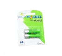 Акумулятор PkCell AA R6 2000mAh 1.2V NiMH Already Charged, 2шт/бл (PC/AA2000-2BA)