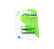 Акумулятор PkCell AA R6 2000mAh 1.2V NiMH Already Charged, 2шт/бл (PC/AA2000-2BA)