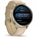 Смарт-годинник Garmin Venu 4 (41mm), Beige w/ Lunar Gold + Leather, GPS смарт-годинник (010-03013-03)