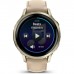 Смарт-годинник Garmin Venu 4 (41mm), Beige w/ Lunar Gold + Leather, GPS смарт-годинник (010-03013-03)